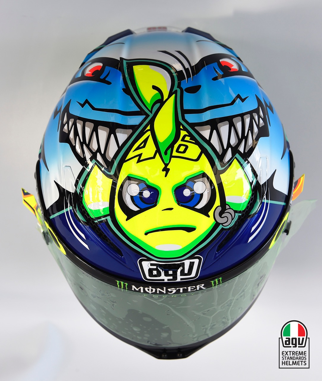每年MotoGP賽季義大利Misano站Rossi都會推出特仕版塗裝，對廣大的猴迷們都有極強的吸引力。